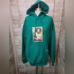 Green Bob Marley Hoodie